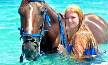 Horse Riding in Hurghada — with Horse Swimming